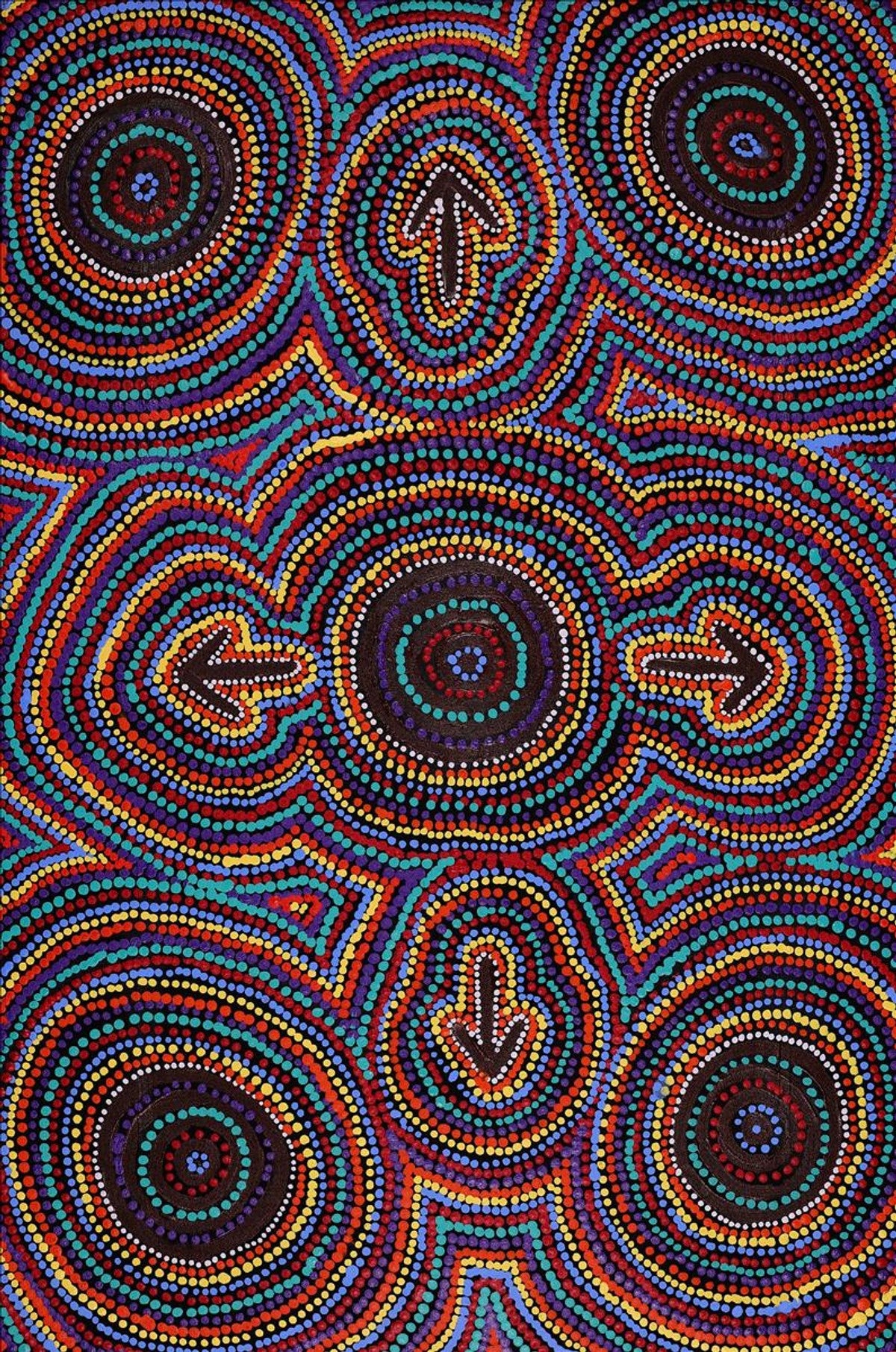 Yankirri Jukurrpa (Emu Dreaming) - Ngarlikurlangu