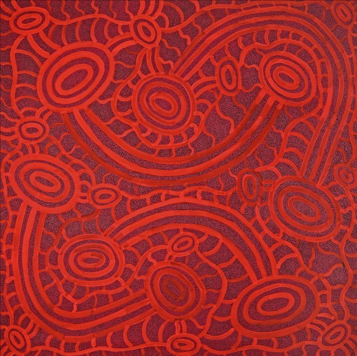 Janganpa Jukurrpa (Brush-tail Possum Dreaming)-  Mawurrji