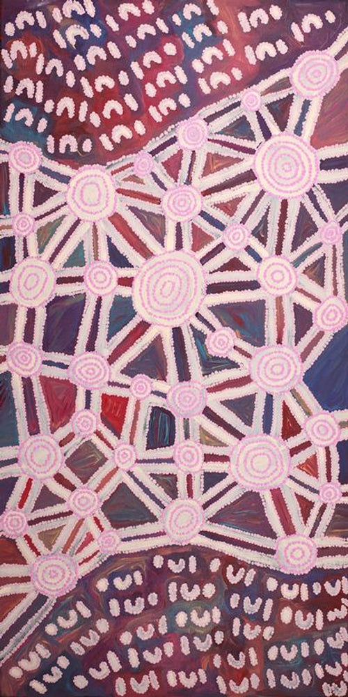 Ngapa Jukurrpa (Water Dreaming)  -  Puyurru