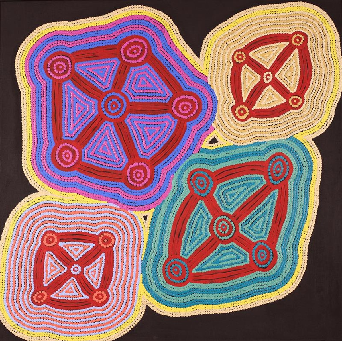 Yankirri Jukurrpa (Emu Dreaming) - Ngarlikurlangu