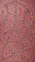 Lukarrara Jukurrpa (Desert Fringe-rush Seed Dreaming)