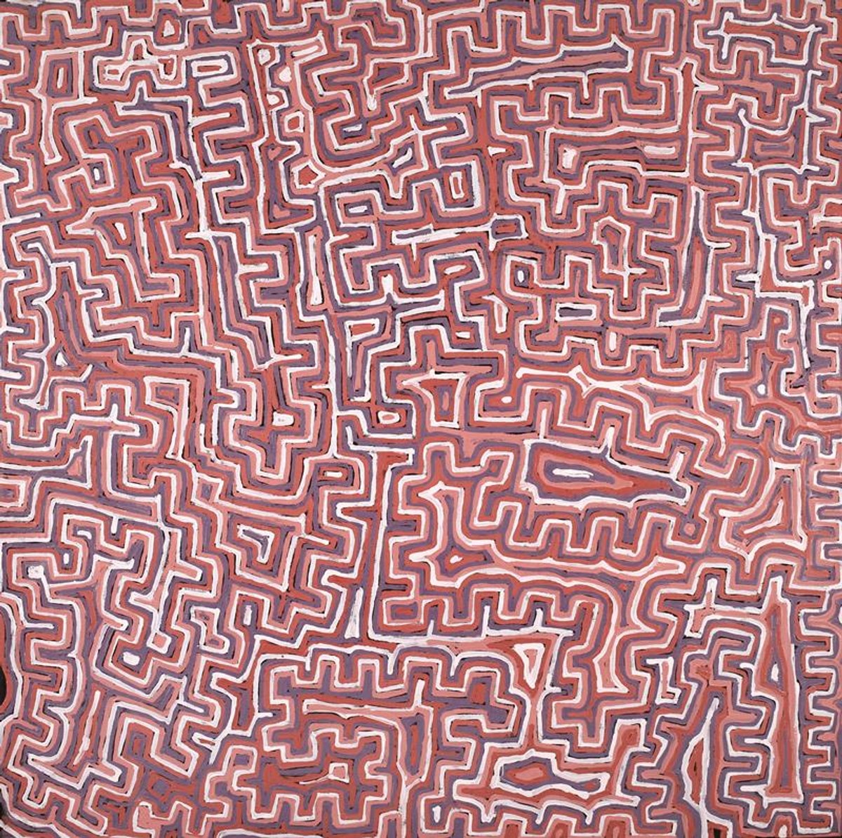 Lukarrara Jukurrpa (Desert Fringe-rush Seed Dreaming)