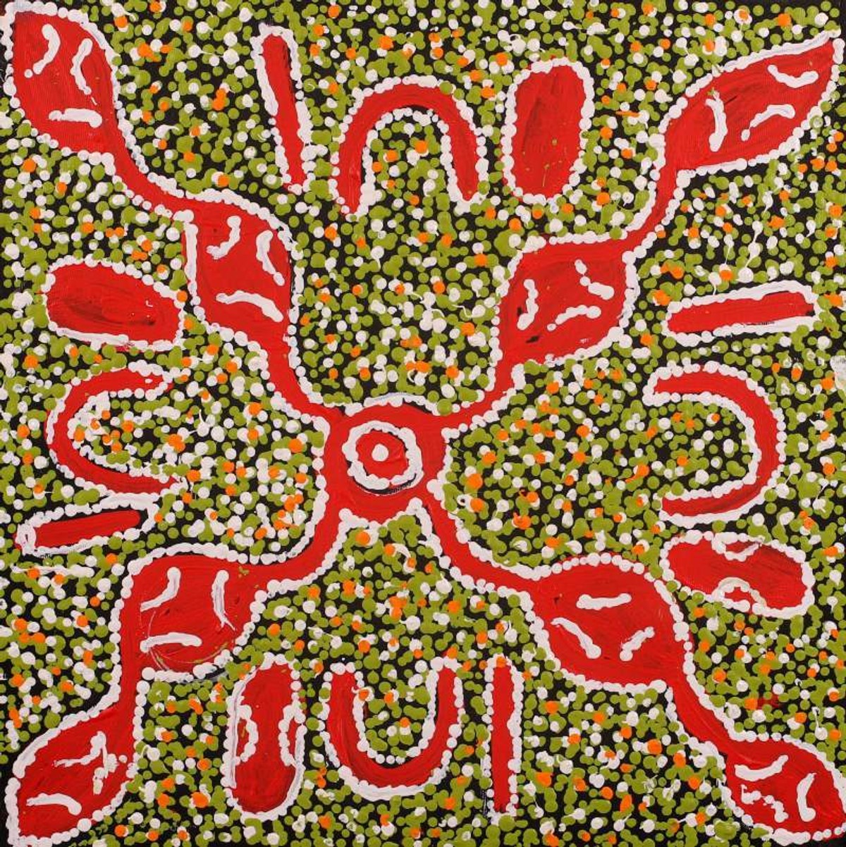 Ngapa Jukurrpa (Water Dreaming)  - Mikanji
