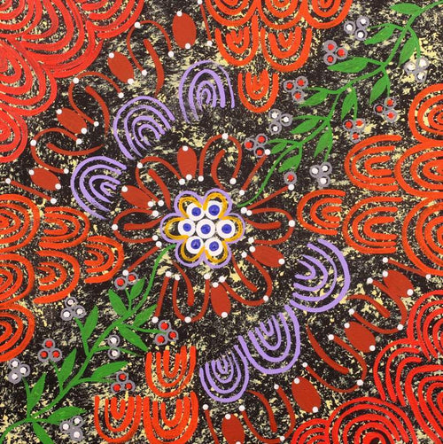 Ngapa Jukurrpa (Water Dreaming)  -  Puyurru