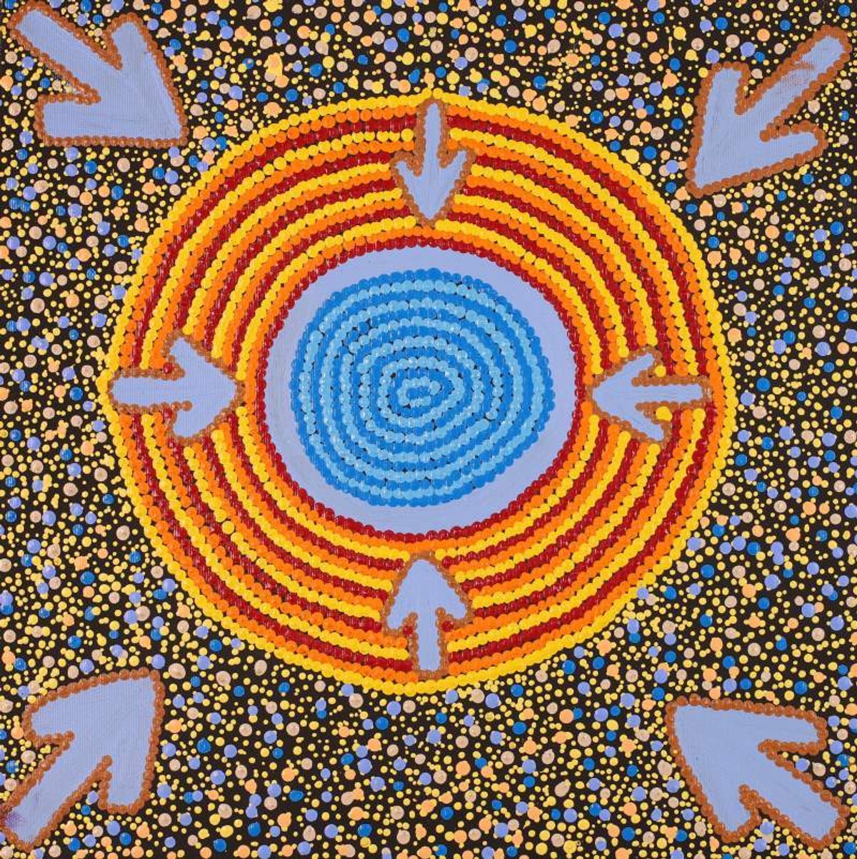 Yankirri Jukurrpa (Emu Dreaming) - Ngarlikirlangu