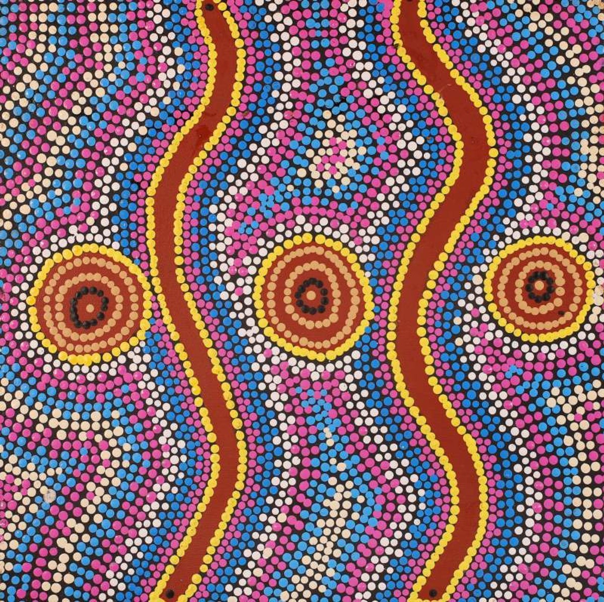 Yarla Jukurrpa (Bush Potato Dreaming) - Cockatoo Creek