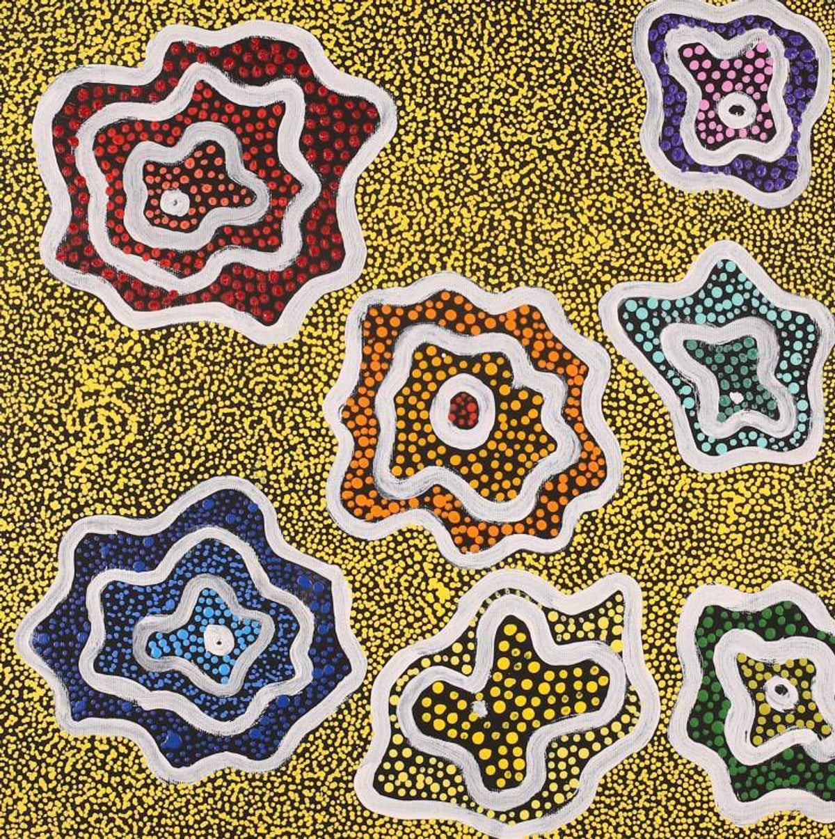 Ngapa Jukurrpa (Water Dreaming) - Wapurtali
