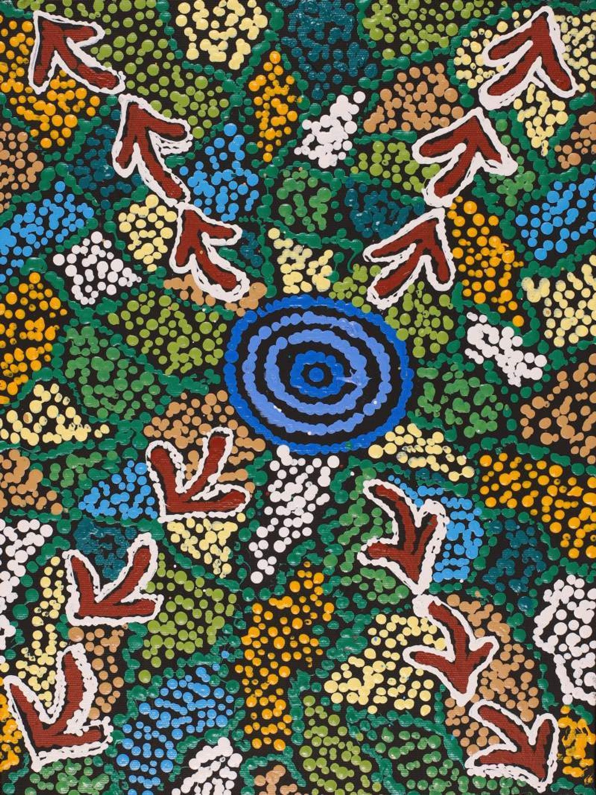 Yankirri Jukurrpa (Emu Dreaming) - Ngarlikirlangu