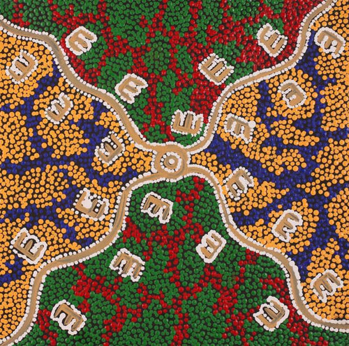 Janganpa Jukurrpa (Brush-tail Possum Dreaming)-  Mawurrji
