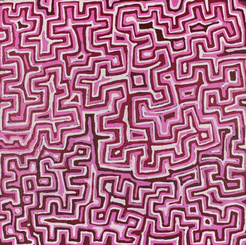 Lukarrara Jukurrpa (Desert Fringe-rush Seed Dreaming)