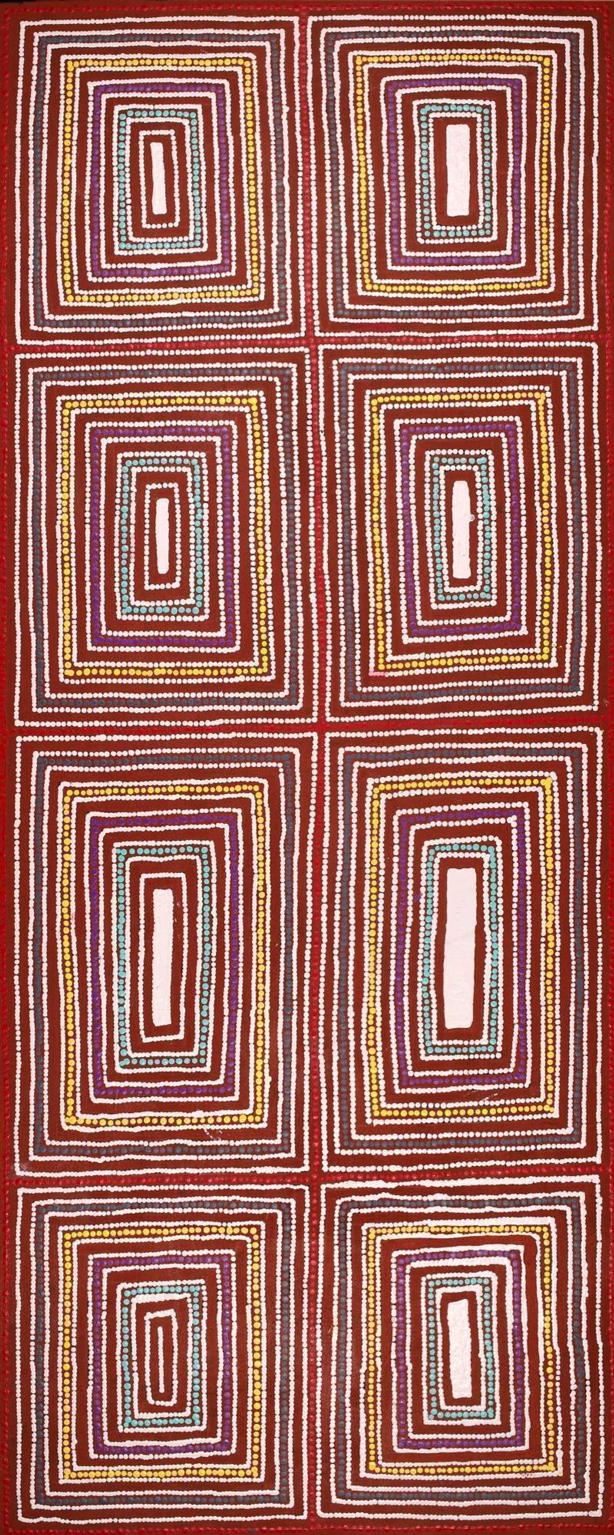 Ngapa Jukurrpa (Water Dreaming)  -  Puyurru