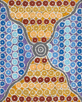 Ngapa Jukurrpa (Water Dreaming)  -  Puyurru
