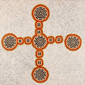 Pamapardu Jukurrpa (Flying Ant Dreaming)  - Warntungurru