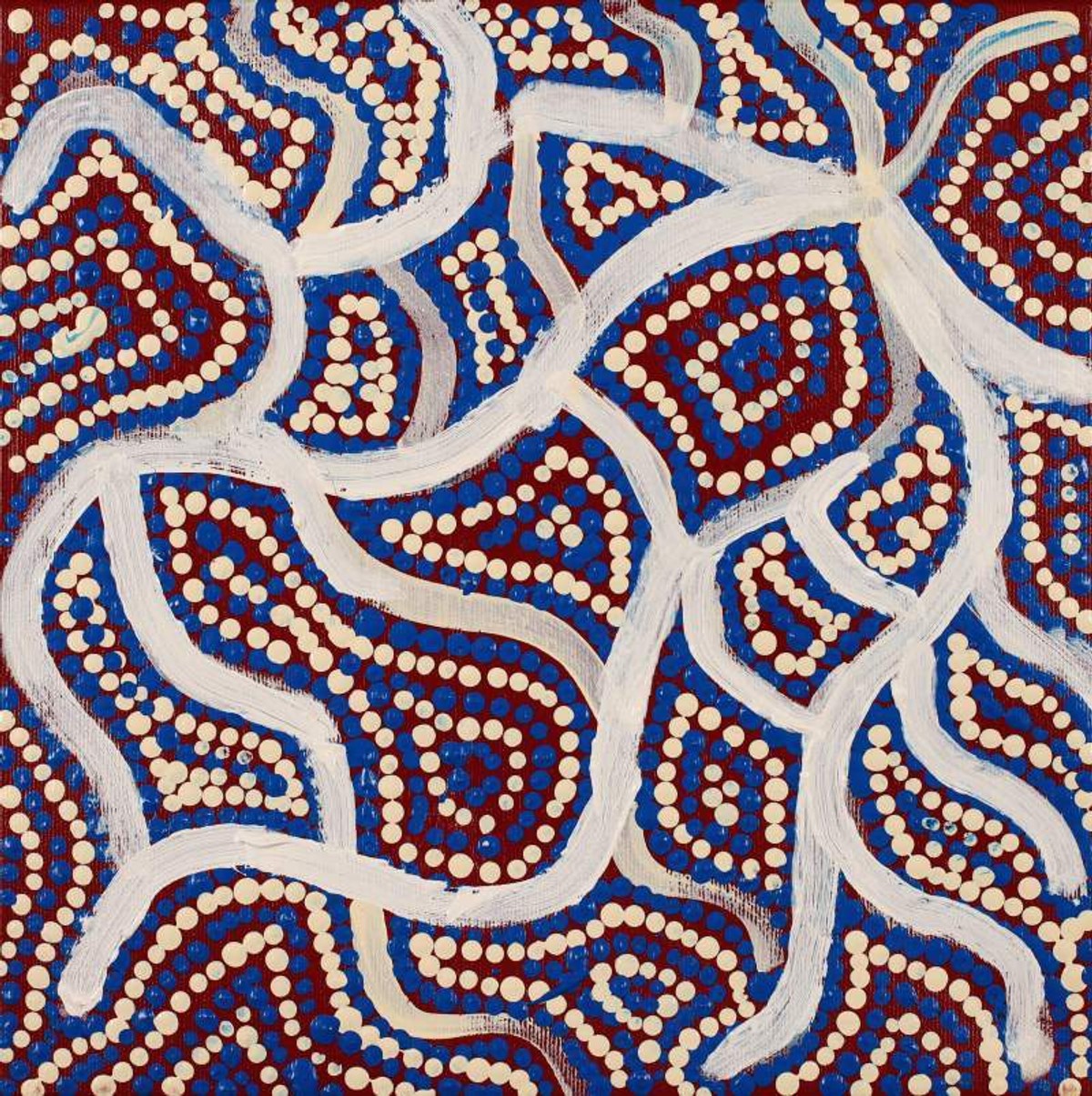 Ngapa Jukurrpa (Water Dreaming)  -  Puyurru