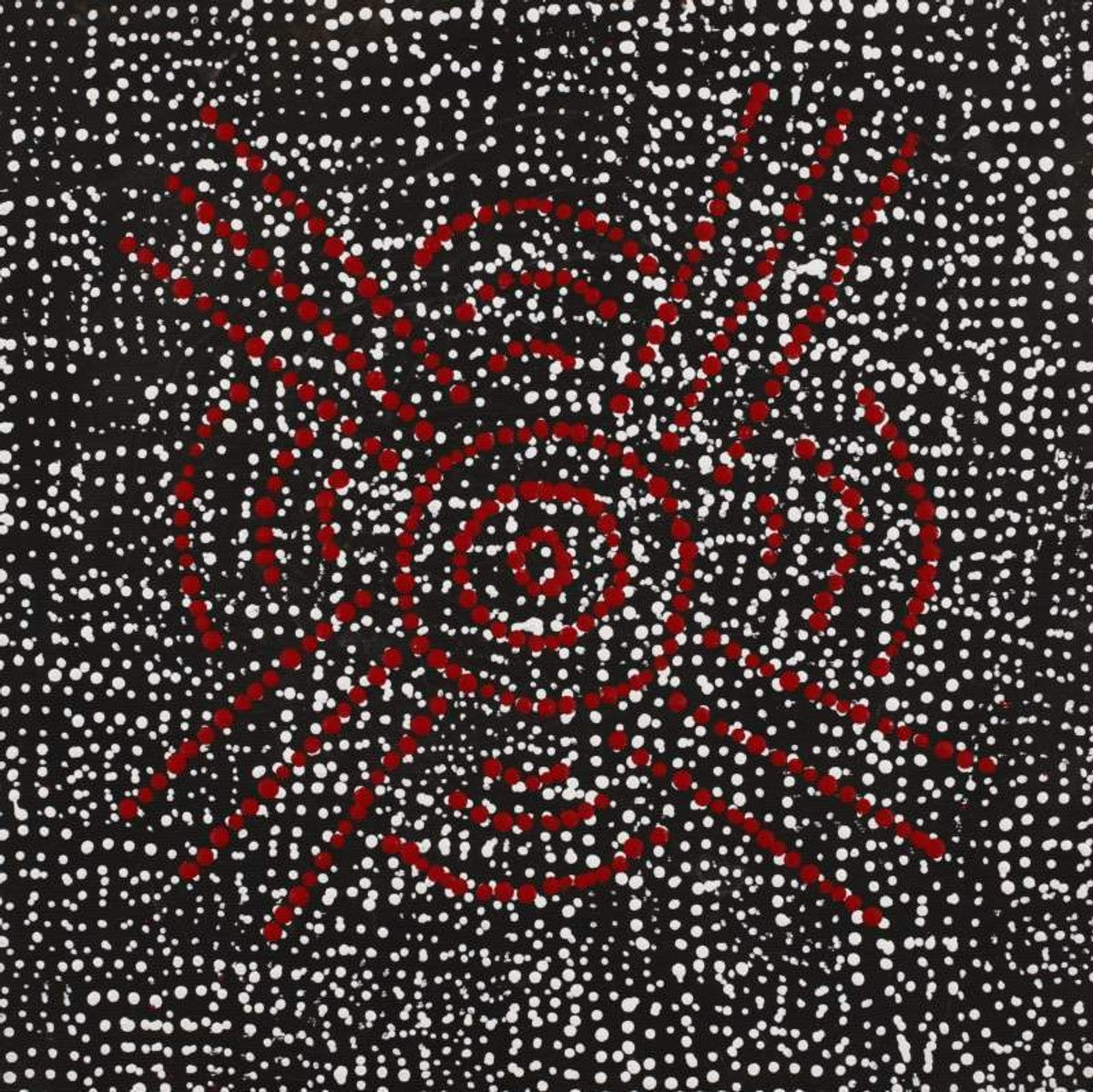 Lukarrara Jukurrpa (Desert Fringe-rush Seed Dreaming)
