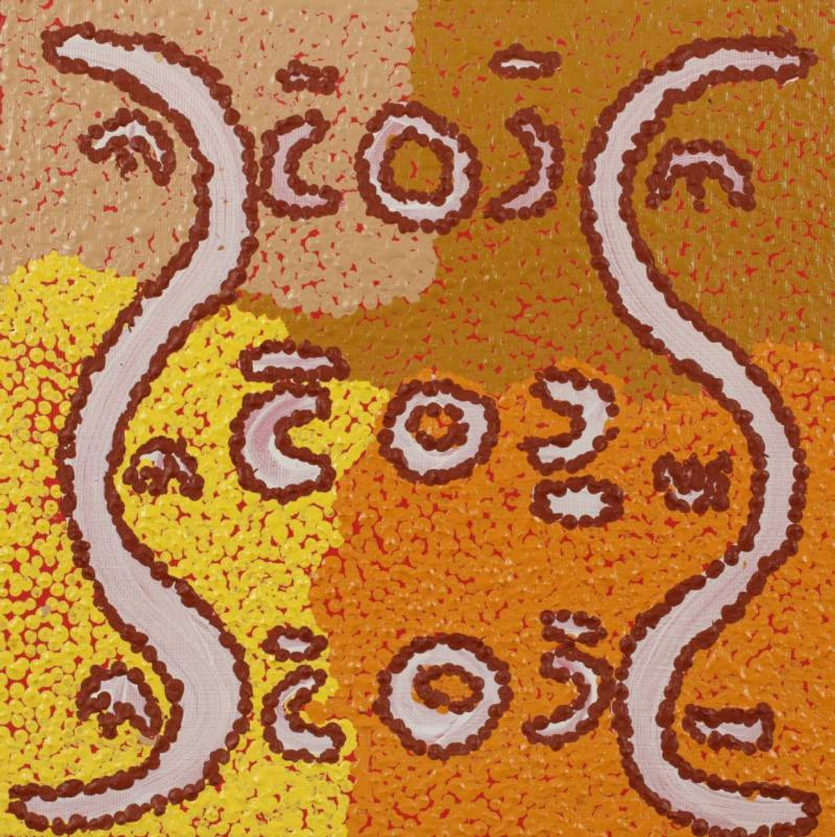 Wardapi Jukurrpa (Goanna Dreaming) - Yarripilangu