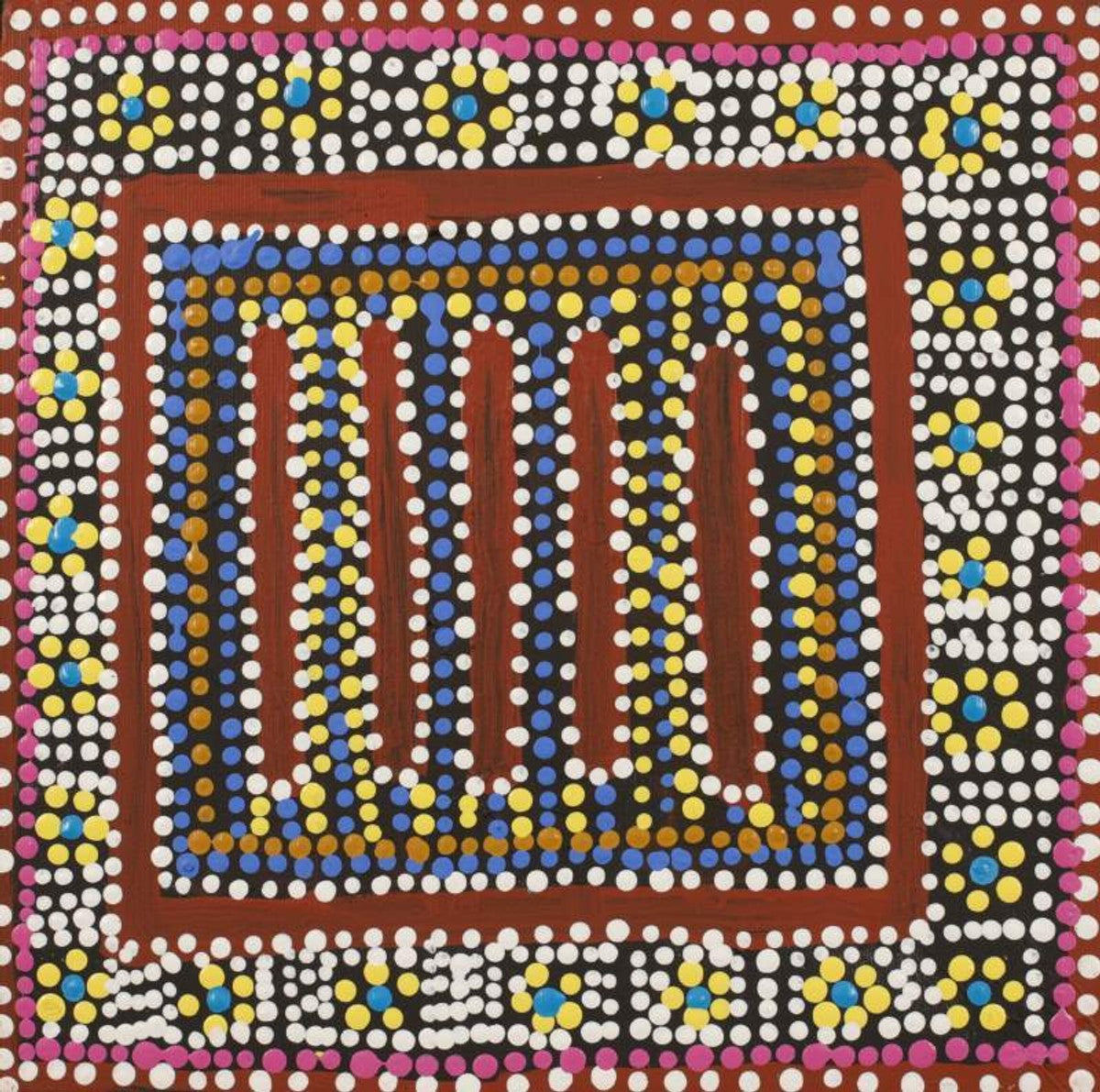 Jintiparnta Jukurrpa (Desert Truffle Dreaming) - Mina Mina