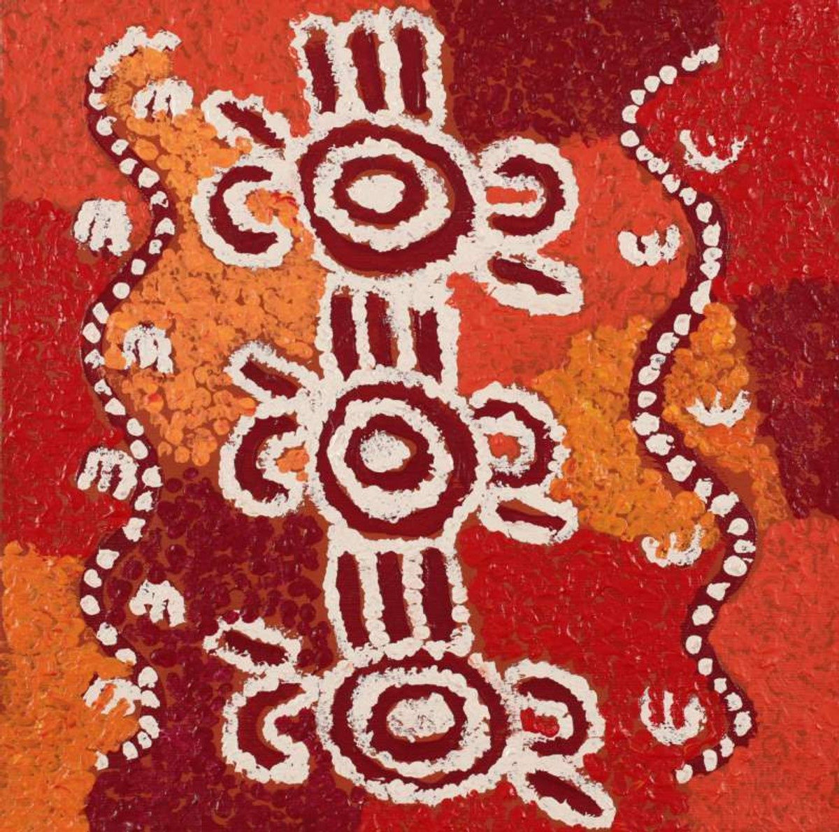 Wardapi Jukurrpa (Goanna Dreaming) - Yarripilangu