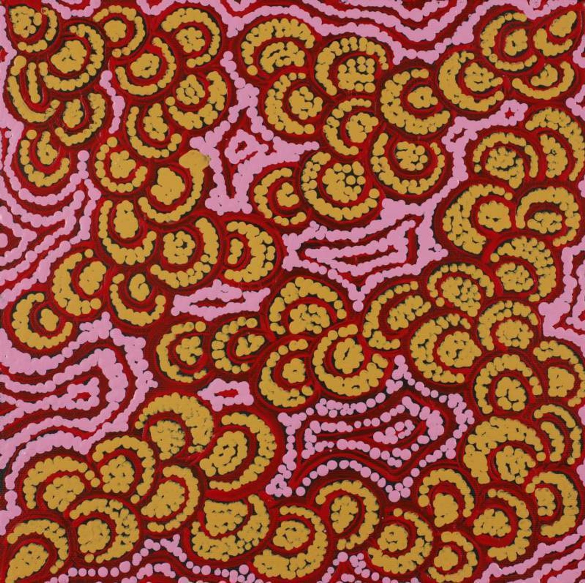 Lukarrara Jukurrpa (Desert Fringe-rush Seed Dreaming)