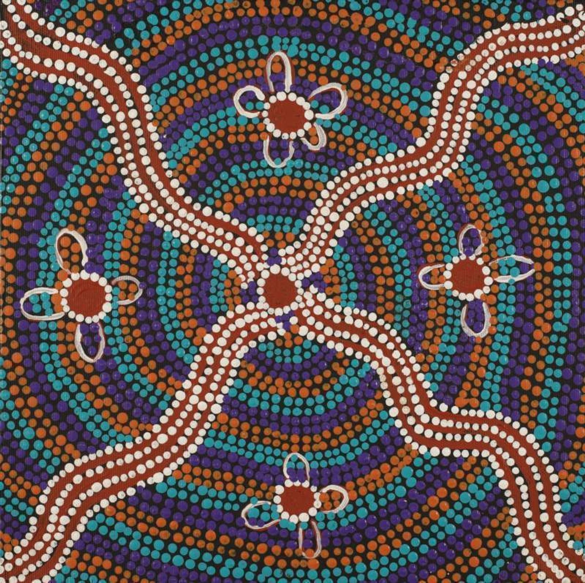 Yarla Jukurrpa (Bush Potato Dreaming) - Cockatoo Creek