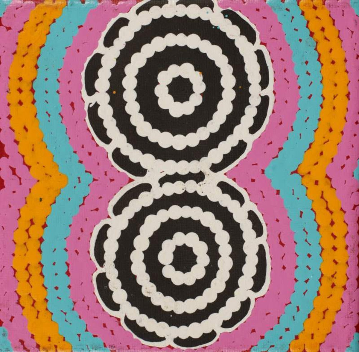 Pamapardu Jukurrpa (Flying Ant Dreaming)  - Warntungurru