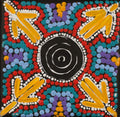 Mala Jukurrpa (Rufous Hare-wallaby Dreaming)