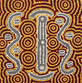 Ngapa Jukurrpa (Water Dreaming)  -  Pirlinyarnu