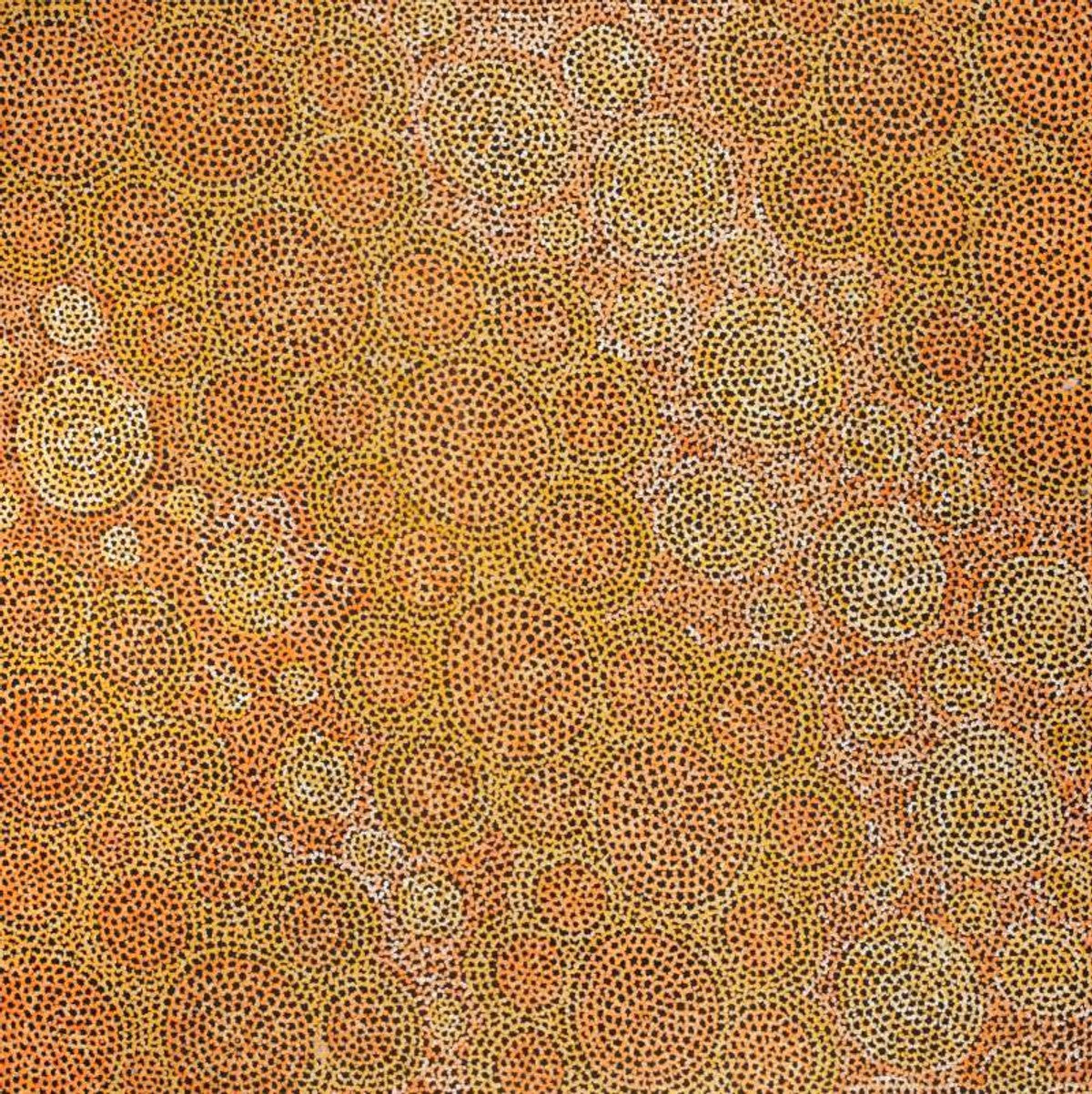 Pamapardu Jukurrpa (Flying Ant Dreaming)  - Warntungurru