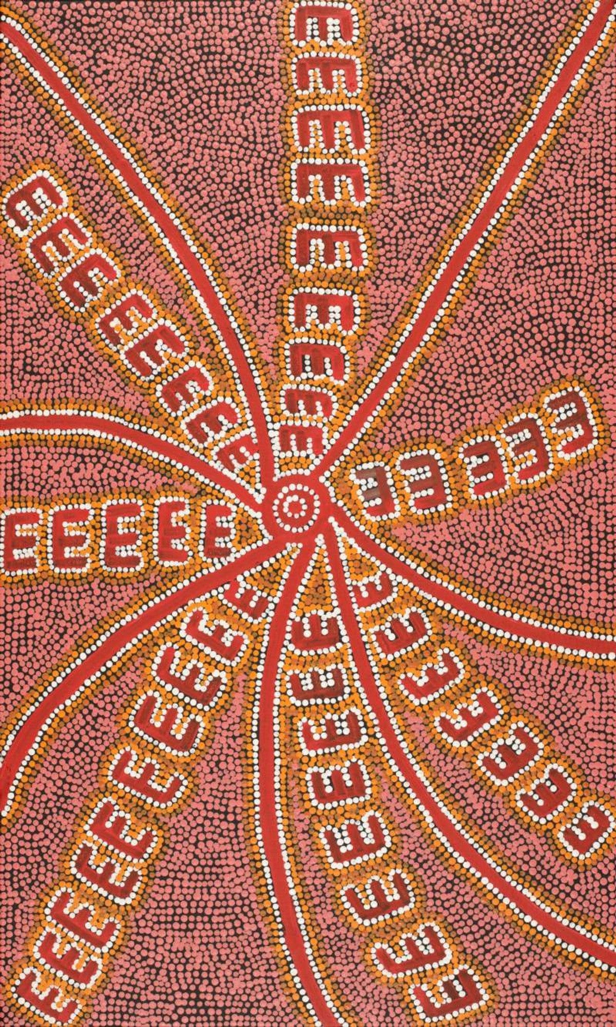 Janganpa Jukurrpa (Brush-tail Possum Dreaming)-  Mawurrji