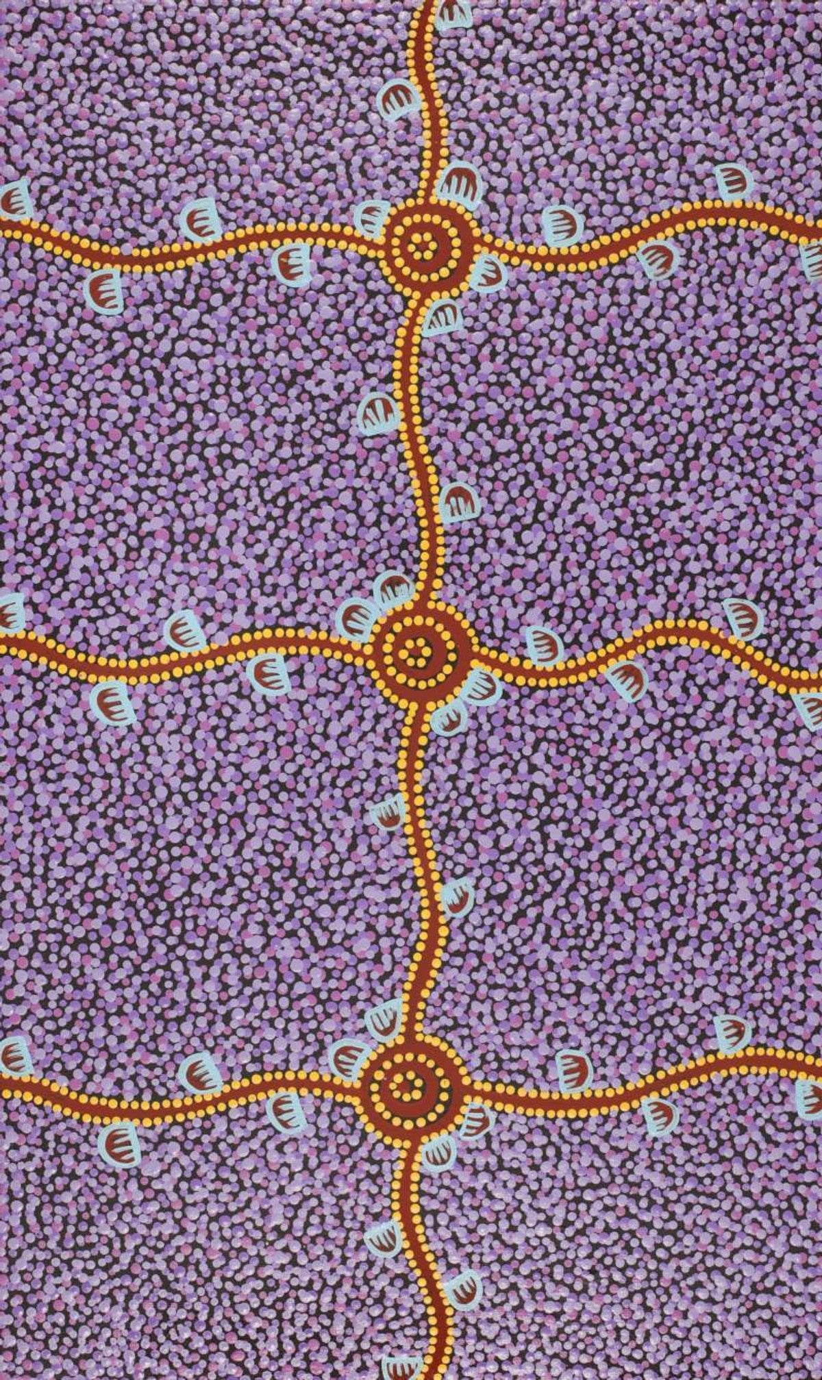 Wardapi Jukurrpa (Goanna Dreaming) - Yarripilangu