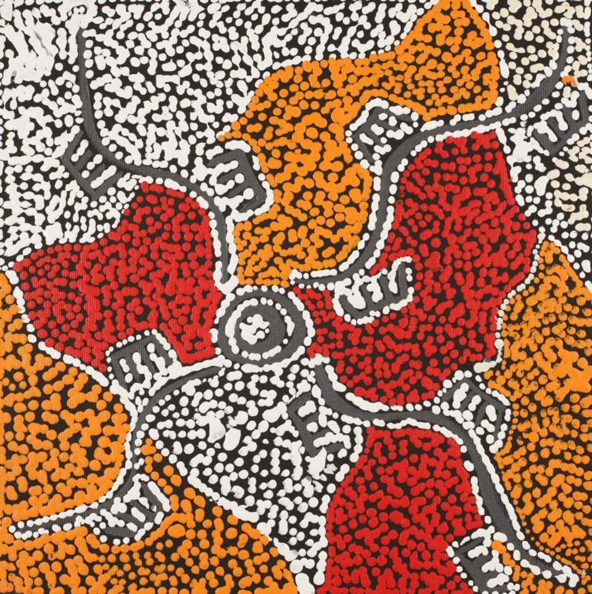 Wardapi Jukurrpa (Goanna Dreaming) - Yarripilangu