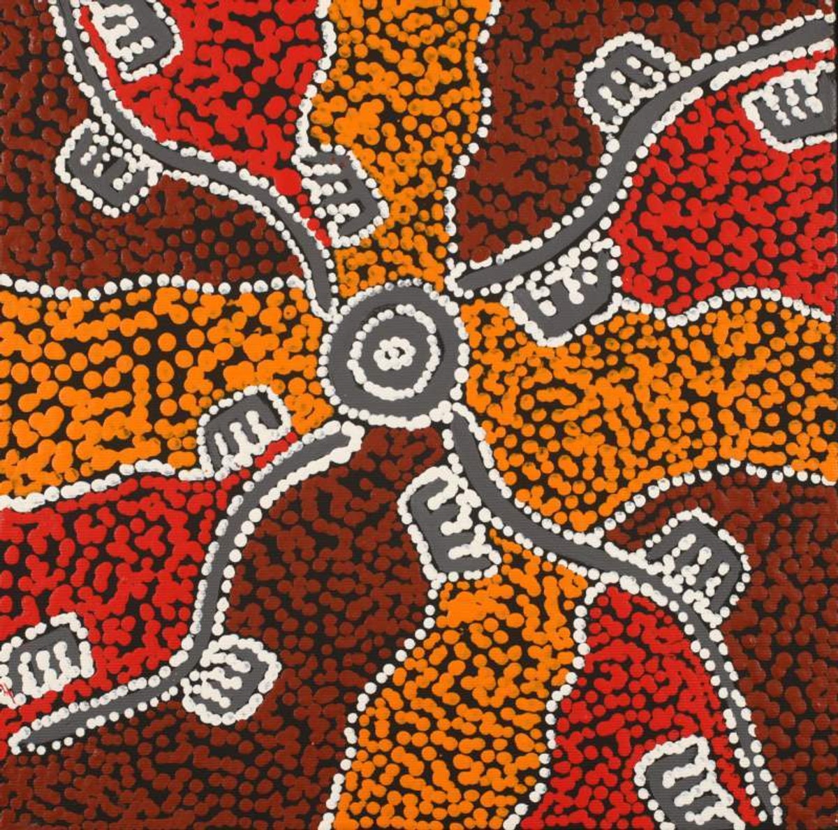 Wardapi Jukurrpa (Goanna Dreaming) - Yarripilangu
