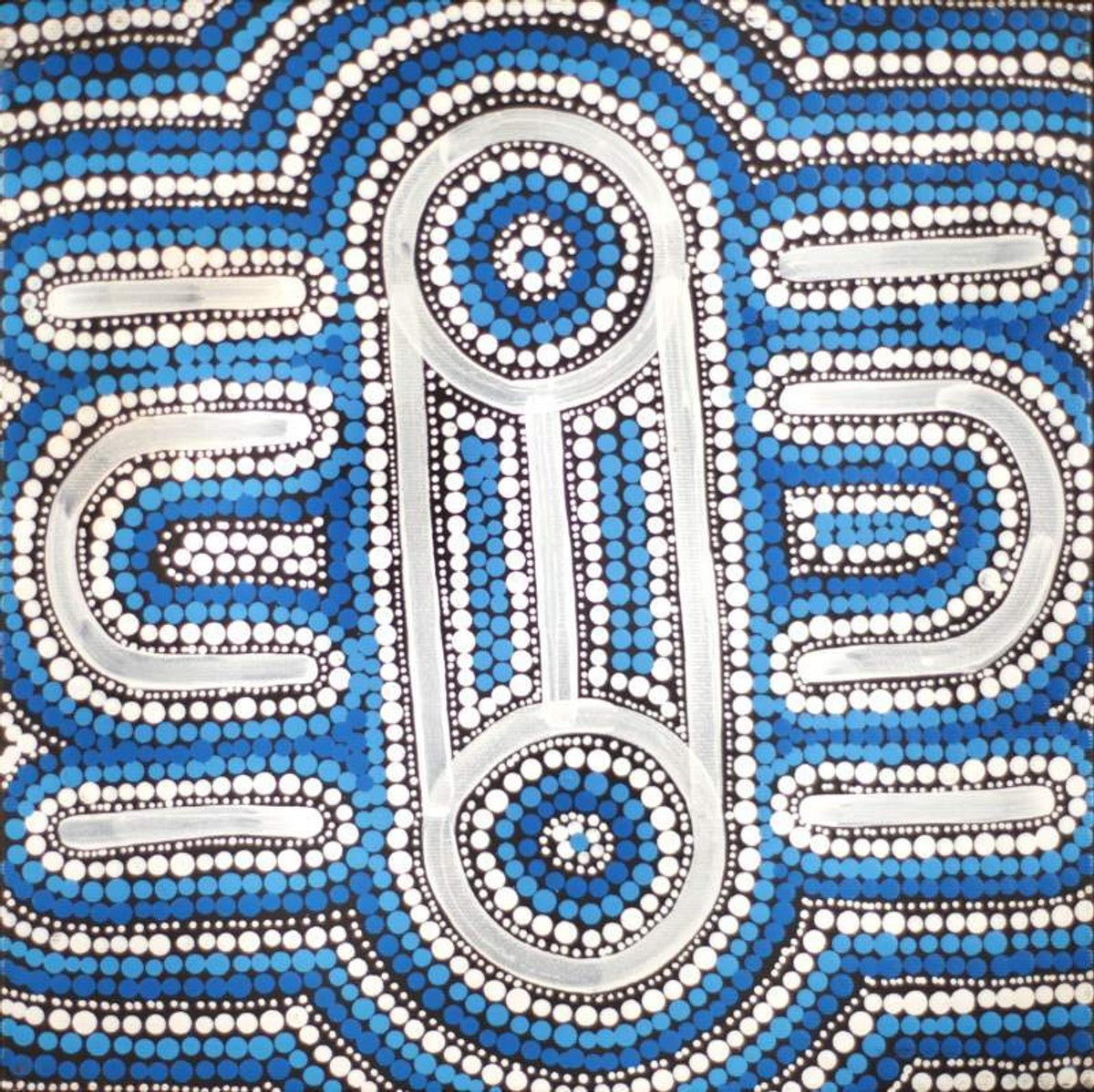 Ngapa Jukurrpa (Water Dreaming)  -  Puyurru