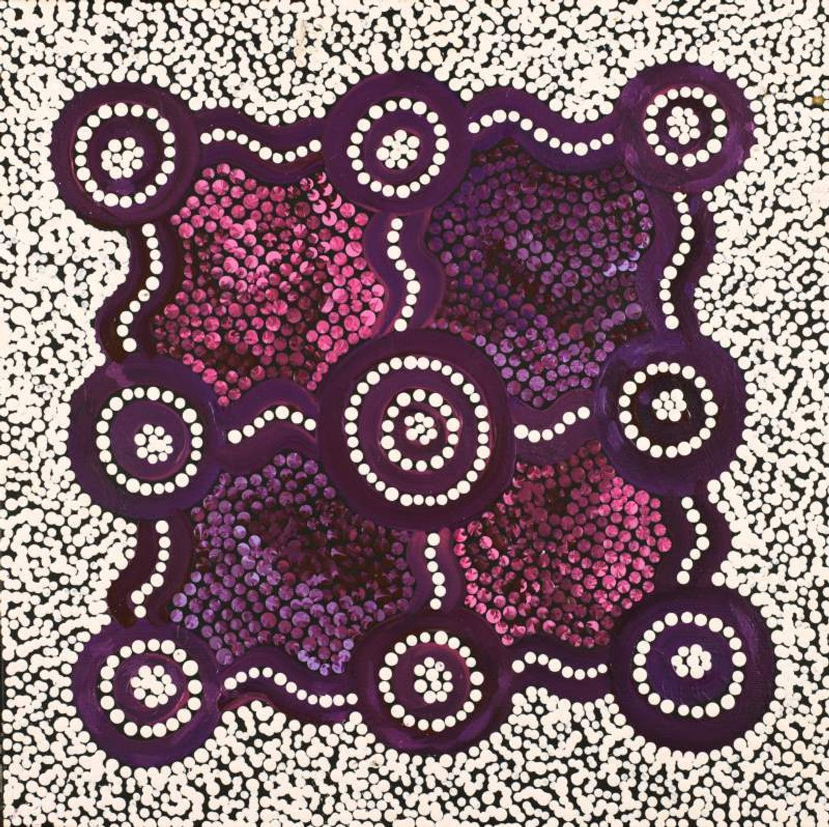 Pamapardu Jukurrpa (Flying Ant Dreaming) - Wapurtali