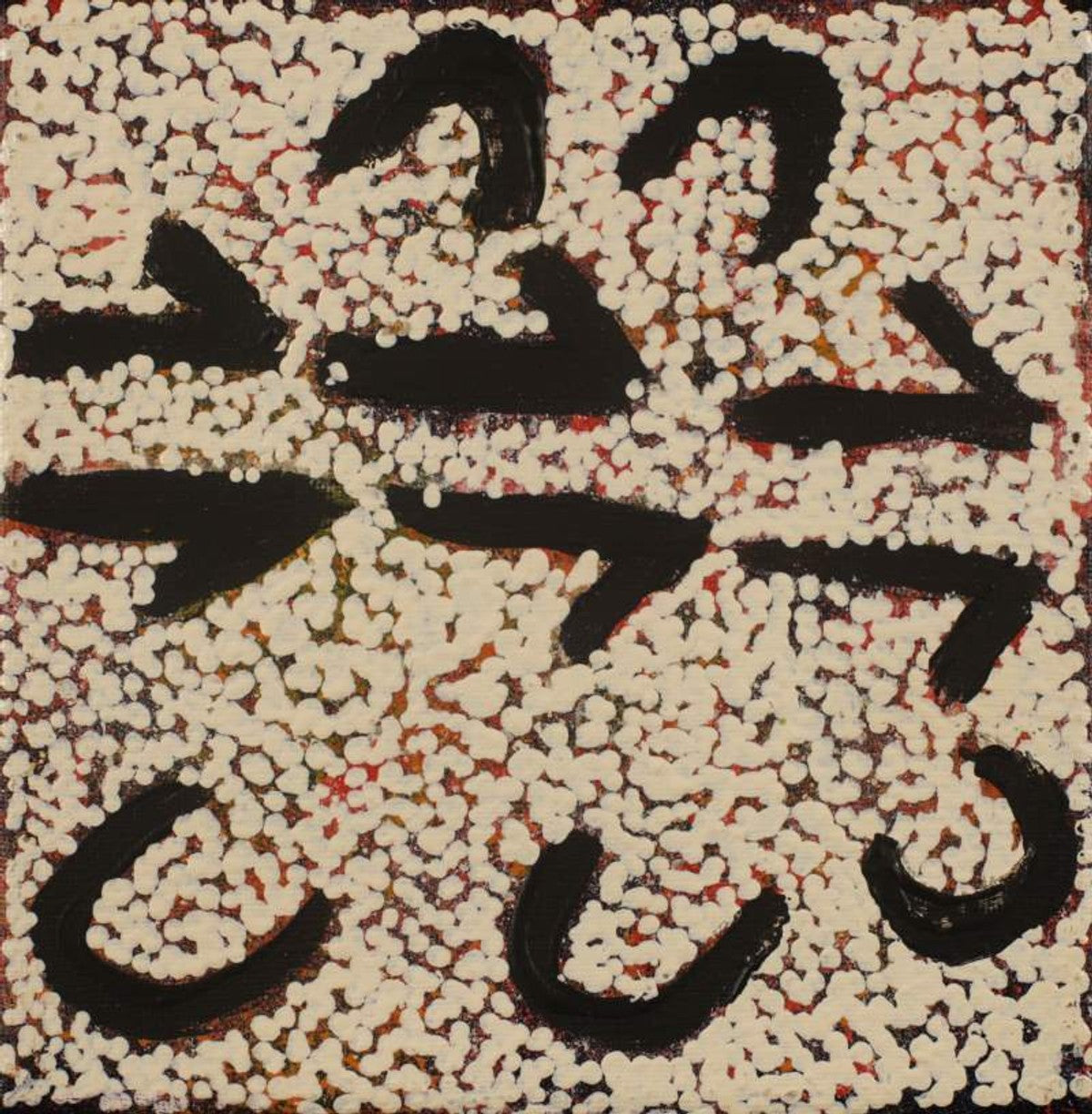 Marlu Jukurrpa (Red Kangaroo Dreaming) Yarnardilyi & Jurnti