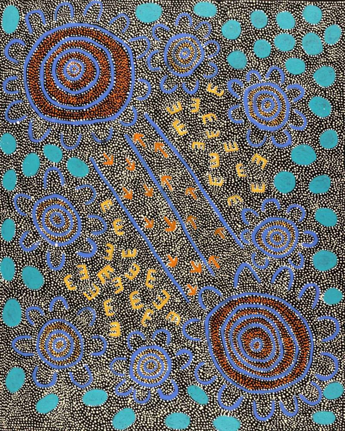Jungunpa Jukurrpa (Spinifex Hopping Mouse Dreaming)