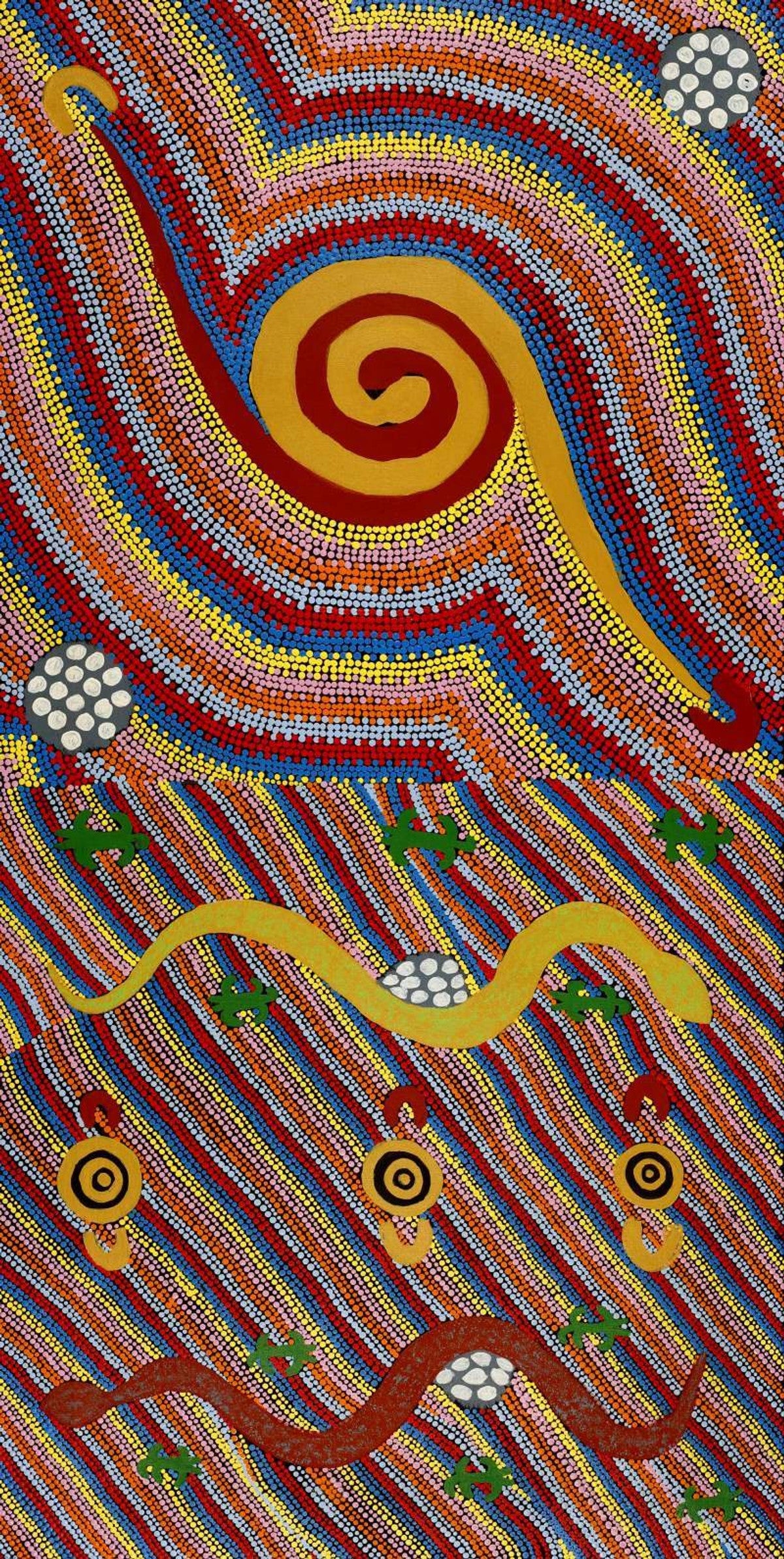 Ngatijirri Jukurrpa (Budgerigar Dreaming)