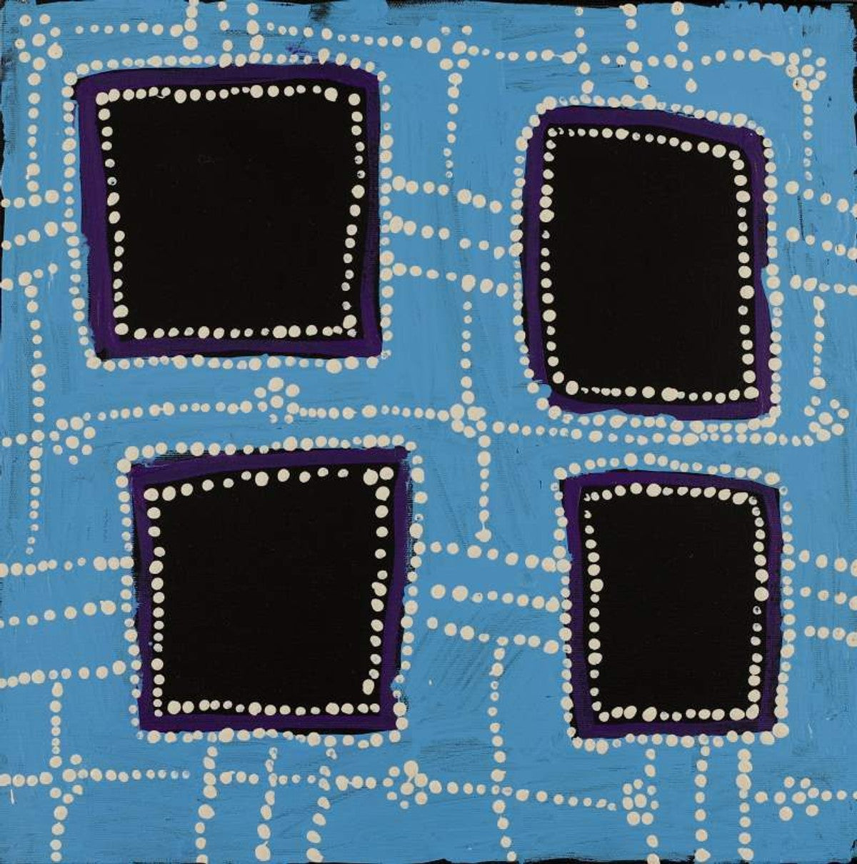 Ngapa Jukurrpa (Water Dreaming)  -  Puyurru