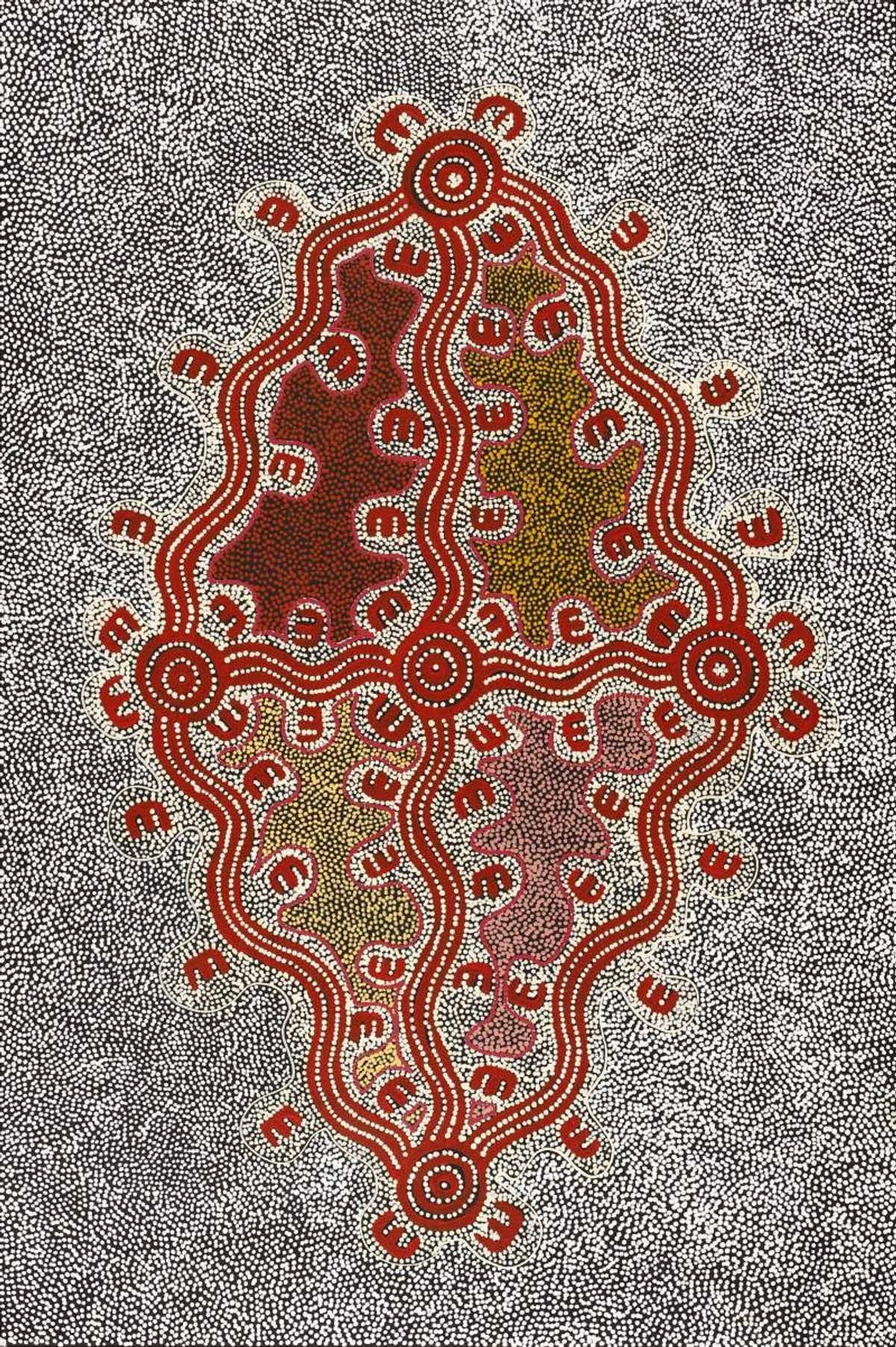 Jajirrdi manu Janganpa Jukurrpa (Western Quoll & Possum Dreaming) - Yakurdyi