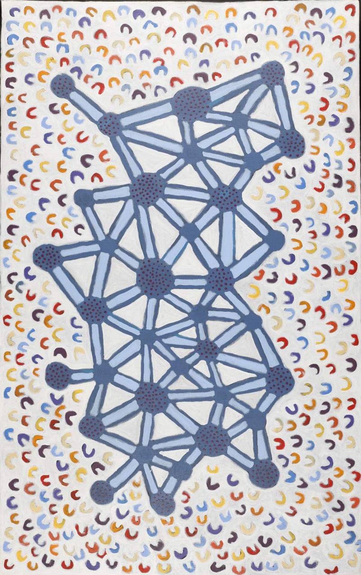 Ngapa Jukurrpa (Water Dreaming)  -  Puyurru