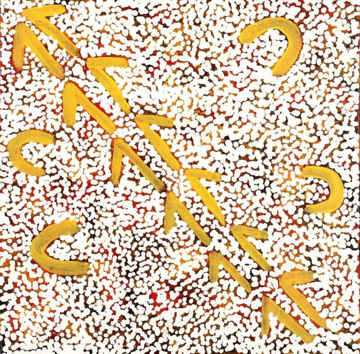 Marlu Jukurrpa (Red Kangaroo Dreaming) Yarnardilyi & Jurnti