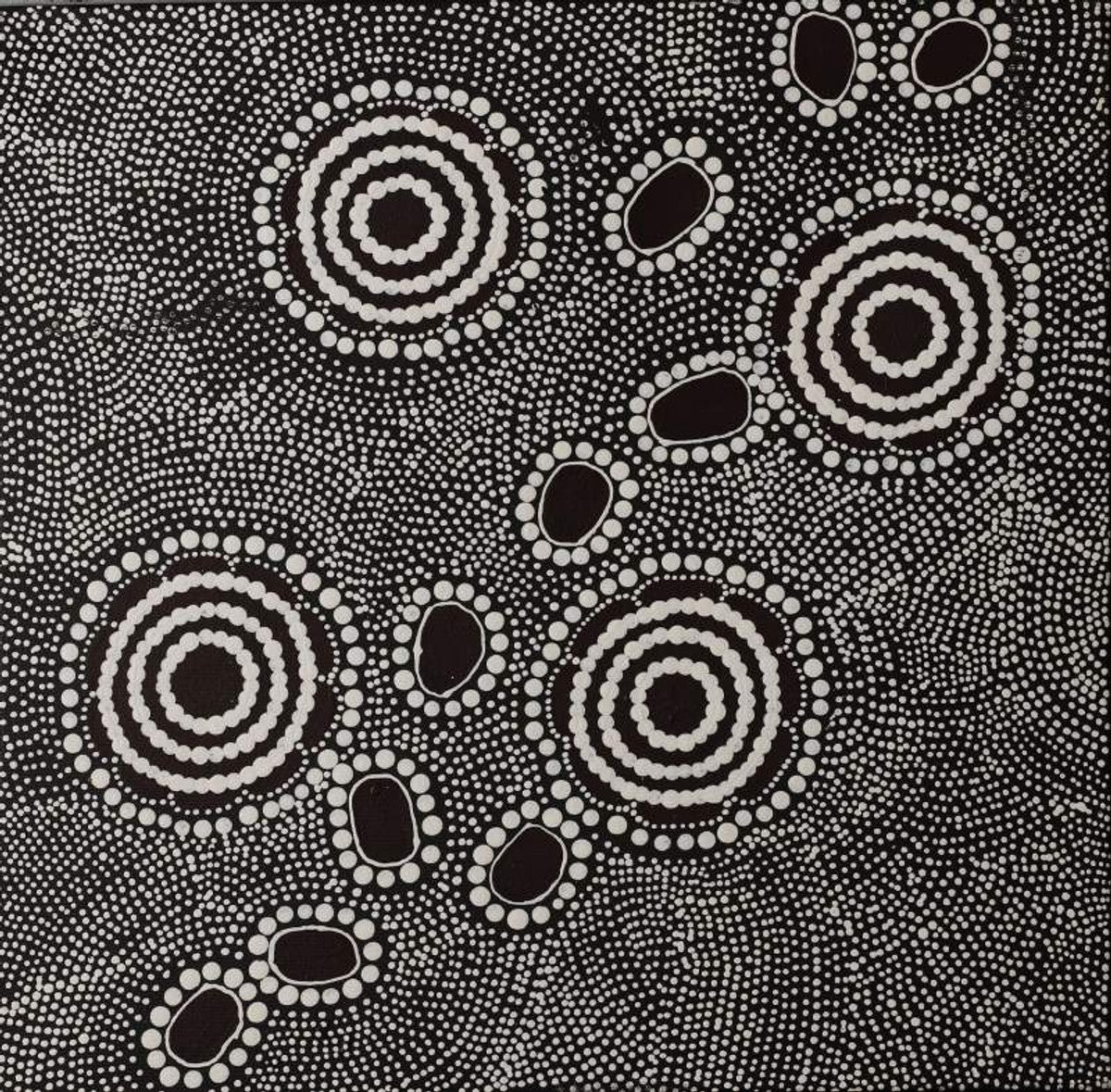 Pamapardu Jukurrpa (Flying Ant Dreaming)  - Warntungurru