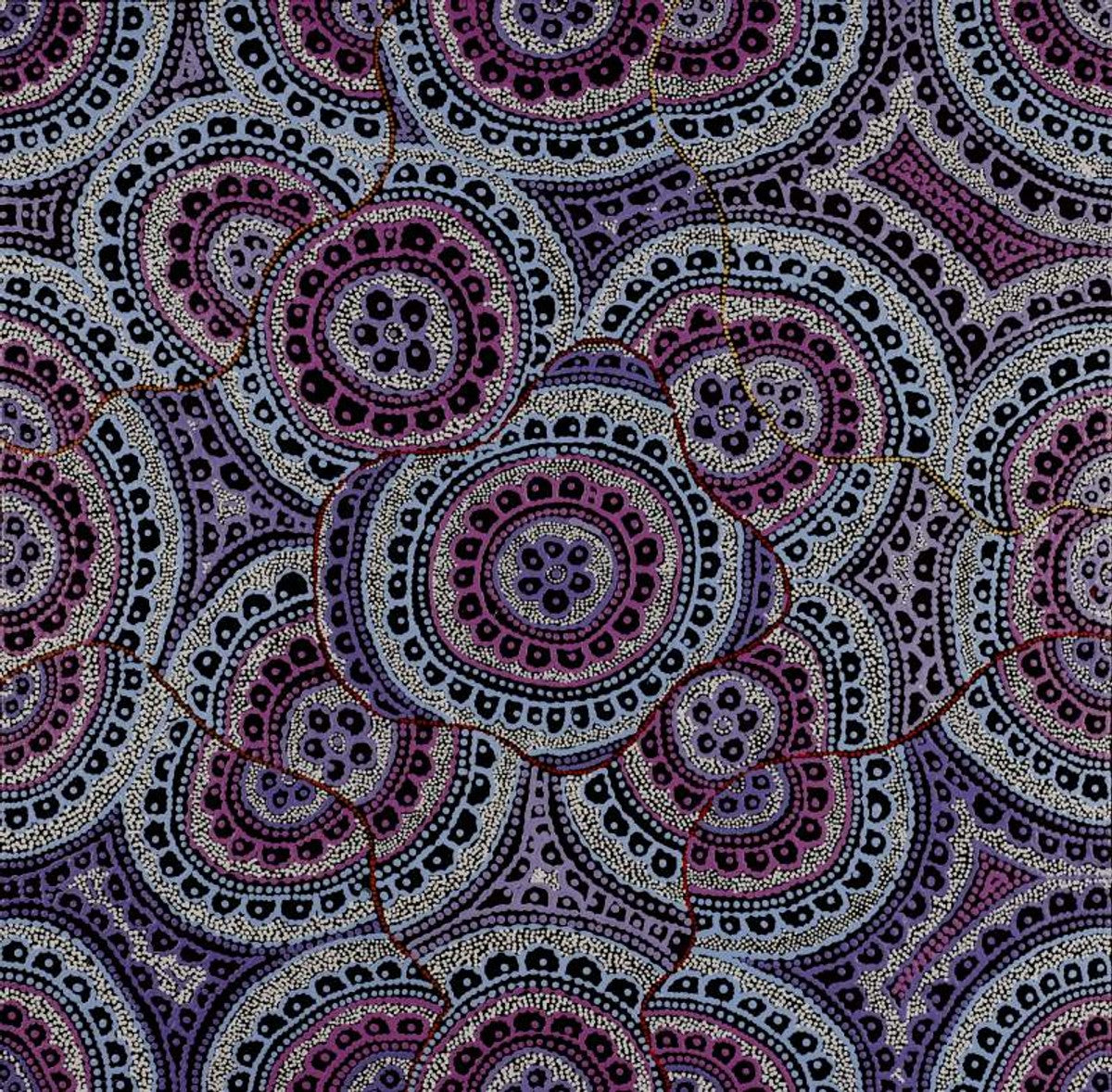 Ngalyipi Jukurrpa (Snakevine Dreaming) - Mina Mina