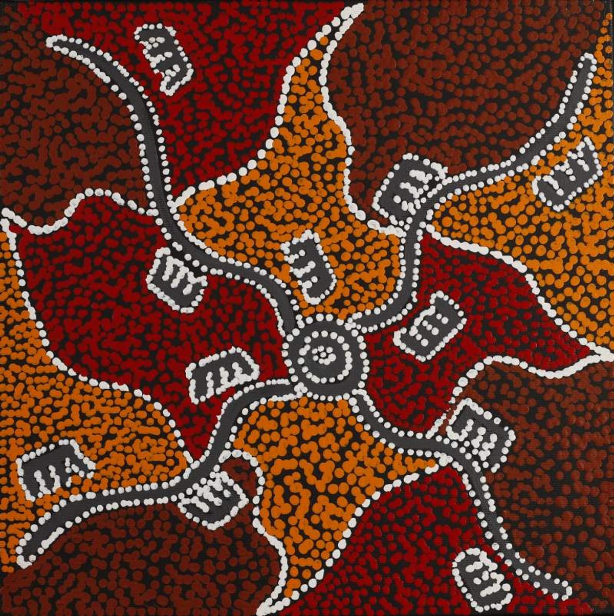 Wardapi Jukurrpa (Goanna Dreaming) - Yarripilangu