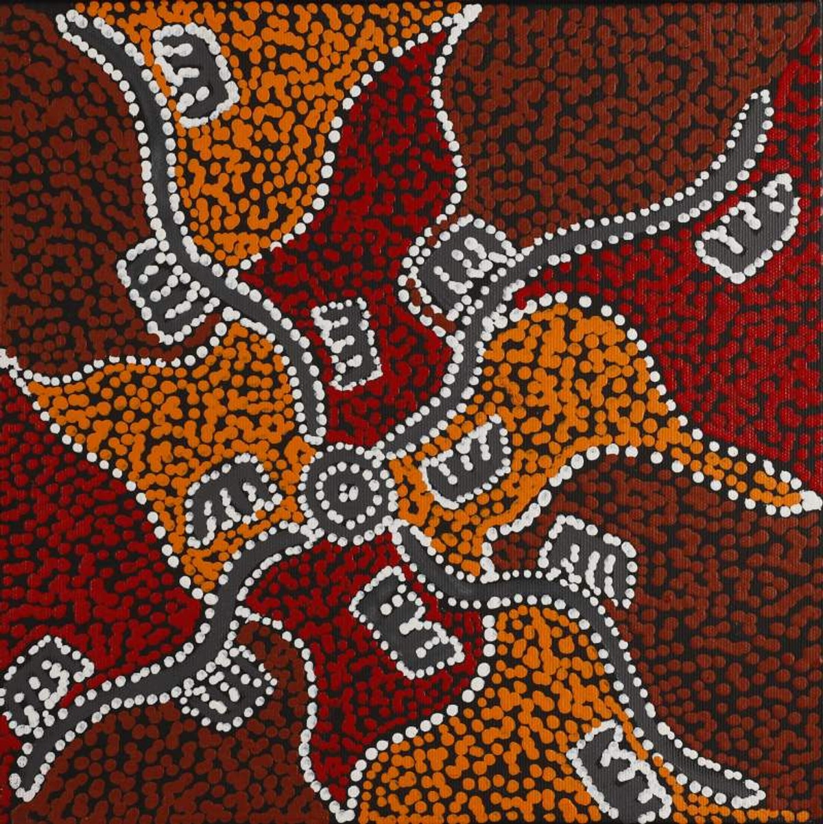 Wardapi Jukurrpa (Goanna Dreaming) - Yarripilangu