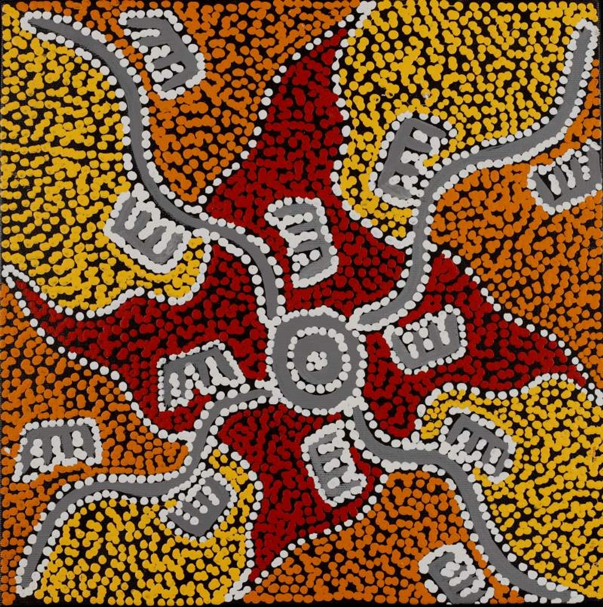 Wardapi Jukurrpa (Goanna Dreaming) - Yarripilangu