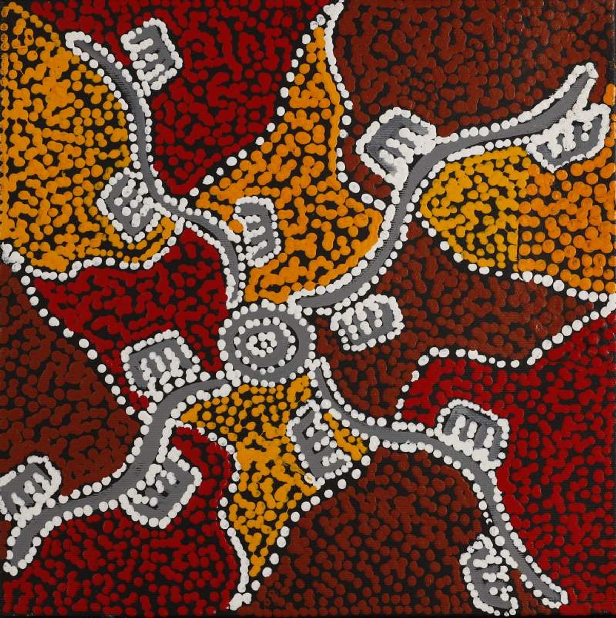 Wardapi Jukurrpa (Goanna Dreaming) - Yarripilangu