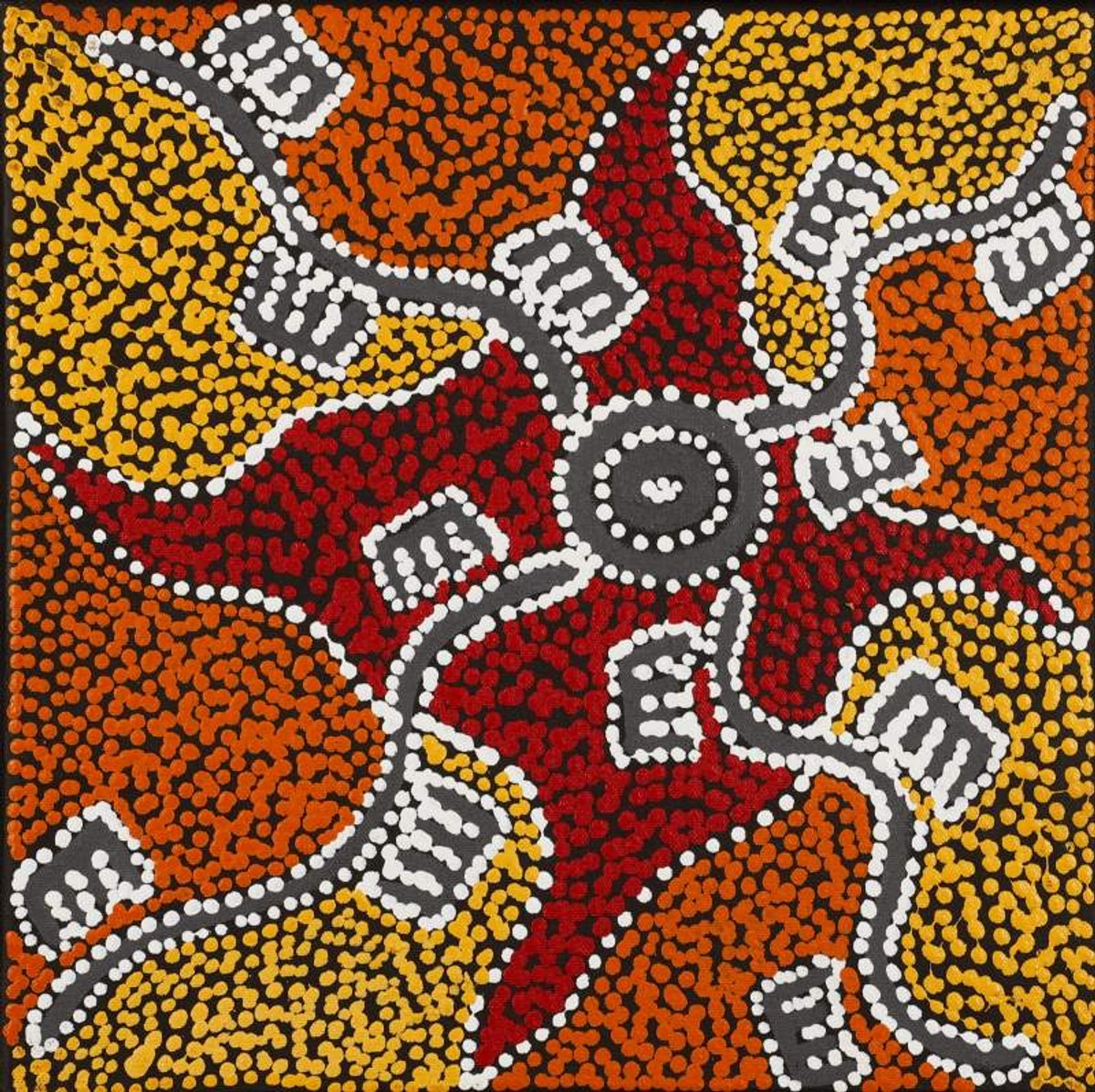 Wardapi Jukurrpa (Goanna Dreaming) - Yarripilangu