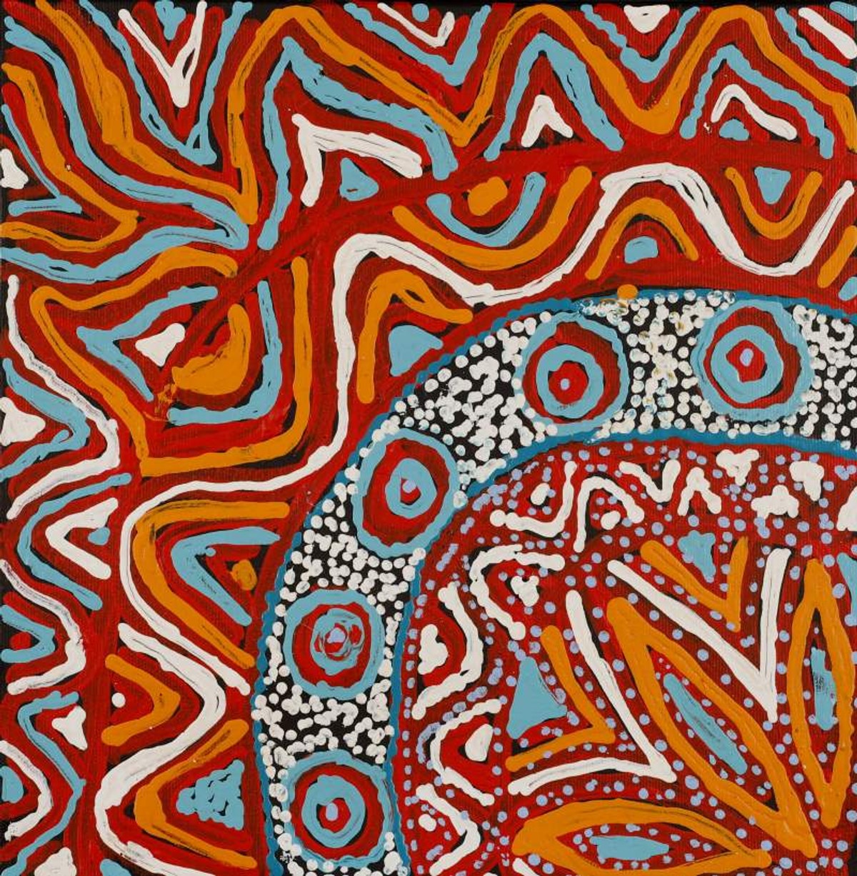Ngapa Jukurrpa (Water Dreaming)  - Mikanji