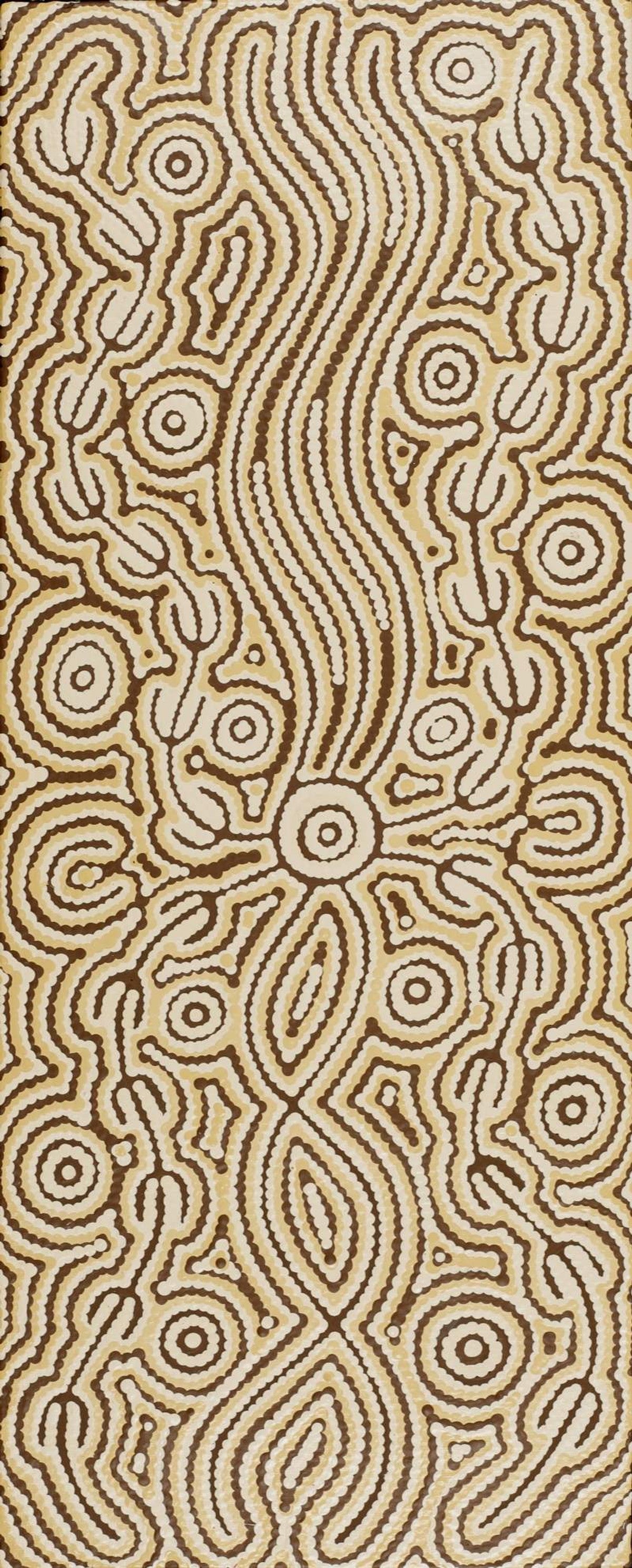 Majardi Jukurrpa (Hairstring Belt/Skirt or Tassel Dreaming) - Mina Mina